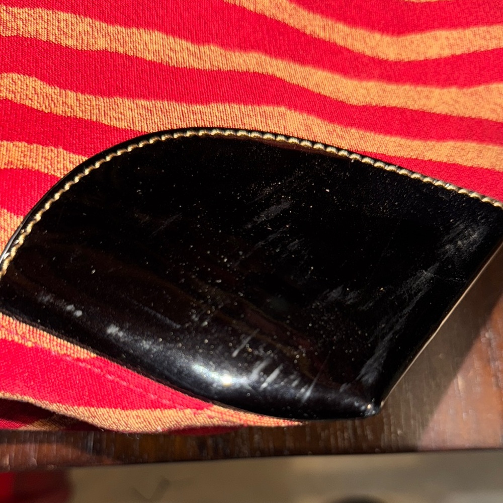 Dooney & Bourke Red and Black Hobo Bag - Picture 14 of 16